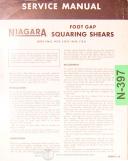 Niagara-Niagara Shear Instruction Manual & Parts Lists-10-12-3B-4B-5B-6-7B-8-9-03